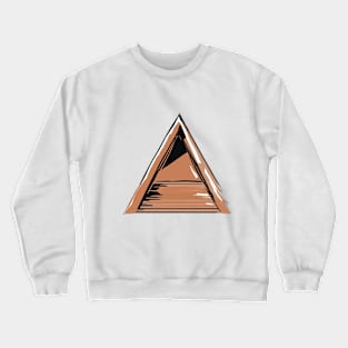 Abstract Pyramid Design No. 439 Crewneck Sweatshirt